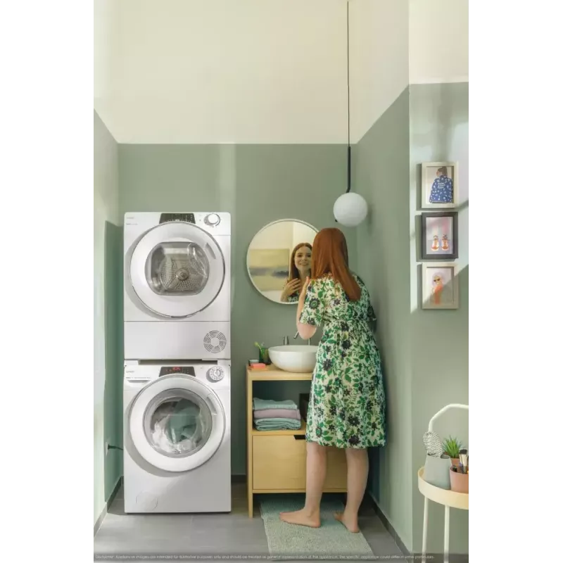 Candy RapidÓ RO4 274DWMS7/1-S skalbimo mašina Įkraunama iš priekio 7 kg 1200 aps./min Balta