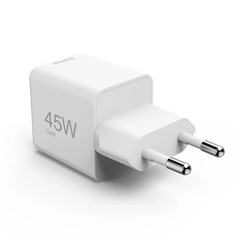 Hama 00201983 mobiliojo įrenginio įkroviklis Ausinės, Nešiojamas kompiuteris, Power bank, Išmanusis telefonas, Planšetė Baltas AC Greitas įkrovimas Vidaus