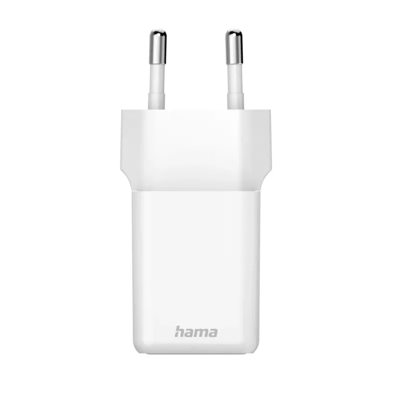 Hama 00201983 mobiliojo įrenginio įkroviklis Ausinės, Nešiojamas kompiuteris, Power bank, Išmanusis telefonas, Planšetė Baltas AC Greitas įkrovimas Vidaus