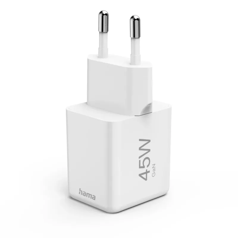 Hama 00201983 mobiliojo įrenginio įkroviklis Ausinės, Nešiojamas kompiuteris, Power bank, Išmanusis telefonas, Planšetė Baltas AC Greitas įkrovimas Vidaus