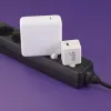 Hama 00201983 mobiliojo įrenginio įkroviklis Ausinės, Nešiojamas kompiuteris, Power bank, Išmanusis telefonas, Planšetė Baltas AC Greitas įkrovimas Vidaus