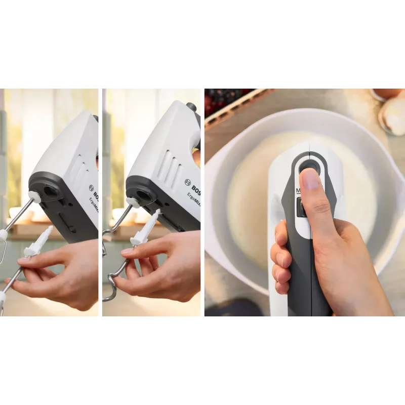 Bosch MFQ37470 maišytuvas Rankinis maišytuvas 750 W Juoda, Balta