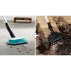 Bosch BCS71HYG1 belaidis dulkių siurblys/elektrinė šluota Baterija Sausam ir šlapiam valymui HEPA Be maišelio 0,3 l 23,5 W Juoda, Balta 3 Ah