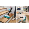 Bosch BCS71HYG1 belaidis dulkių siurblys/elektrinė šluota Baterija Sausam ir šlapiam valymui HEPA Be maišelio 0,3 l 23,5 W Juoda, Balta 3 Ah
