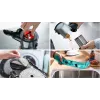 Bosch BCS71HYG1 belaidis dulkių siurblys/elektrinė šluota Baterija Sausam ir šlapiam valymui HEPA Be maišelio 0,3 l 23,5 W Juoda, Balta 3 Ah