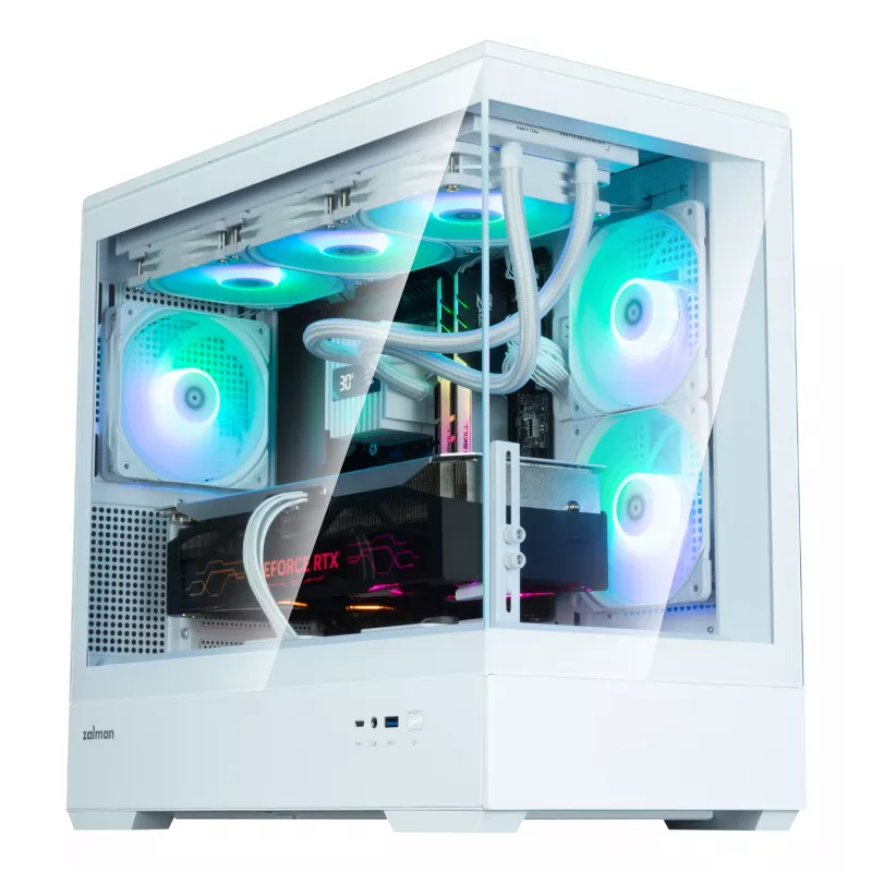 Zalman P30 V2 Mini Tower baltas