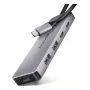 Axagon HMC-5H60 USB 5Gbps šakotuvas, 2x USB-A, 1x USB-C, HDMI 4k/60Hz, PD 100W, USB-C kabelis