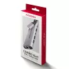 Axagon HMC-6G2L USB 10Gbps šakotuvas, 2x USB-A, 1x USB-C, HDMI 4k/60Hz, RJ-45, PD 100W