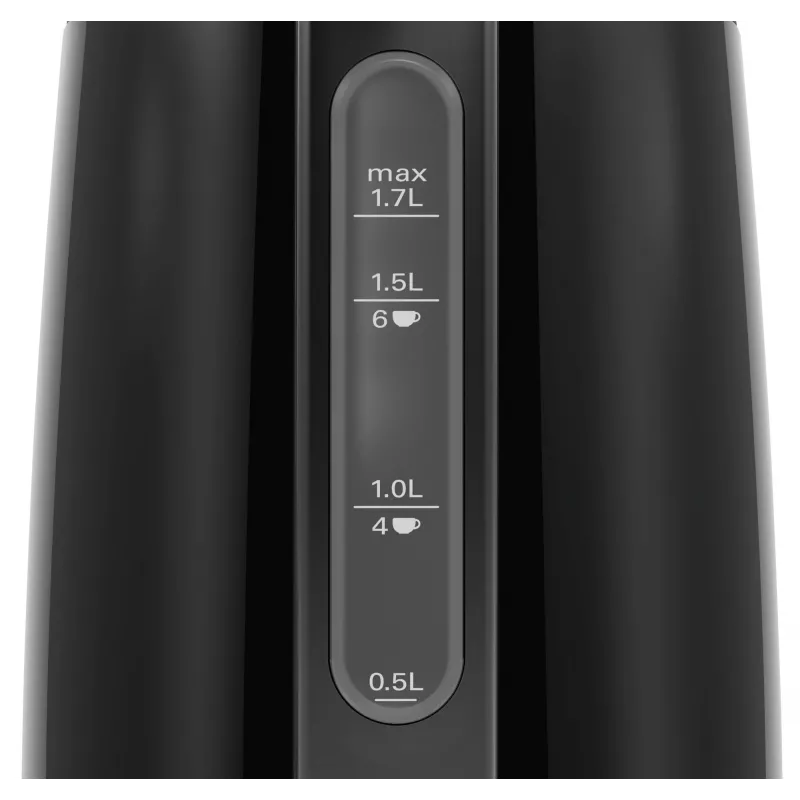 “Bosch TWK3P423” elektrinis virdulys 1,7 l 2400 W juodas