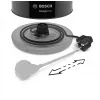 “Bosch TWK3P423” elektrinis virdulys 1,7 l 2400 W juodas