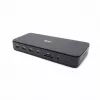 “i-tec” Thunderbolt 4 dviejų DisplayPort dokinimo stotis PRO + 92 W maitinimo tiekimas