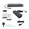 i-tec Metal SB-C Ergonomic 4K 3x Display Docking Station su maitinimo tiekimu 85 W + universalus įkroviklis 100 W
