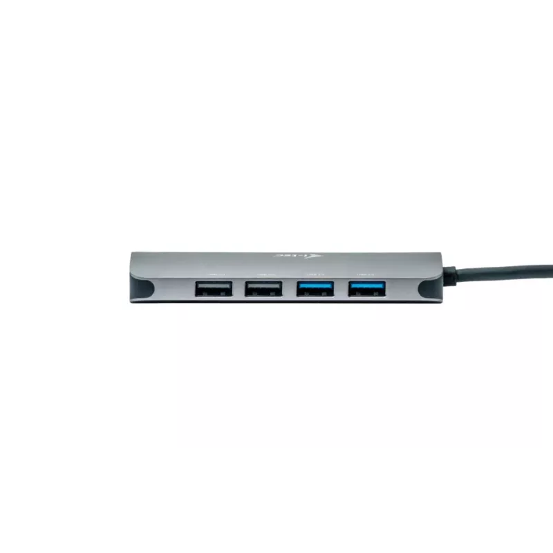 i-tec Metal USB-C Nano 2x Display Docking Station su PD 100 W + Įkroviklis 100W
