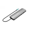 i-tec Metal USB-C Nano 2x Display Docking Station su PD 100 W + Įkroviklis 100W