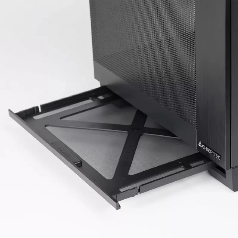 Chieftec mATX korpusas GM-30B-M-OP, juodas Cube