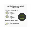 Automobilinis / patalpų kroviklis Green Cell CADM-GC-36AA 36 W 2× USB-A juodas, skirtas 3,6–12 V maitinimo šaltiniui