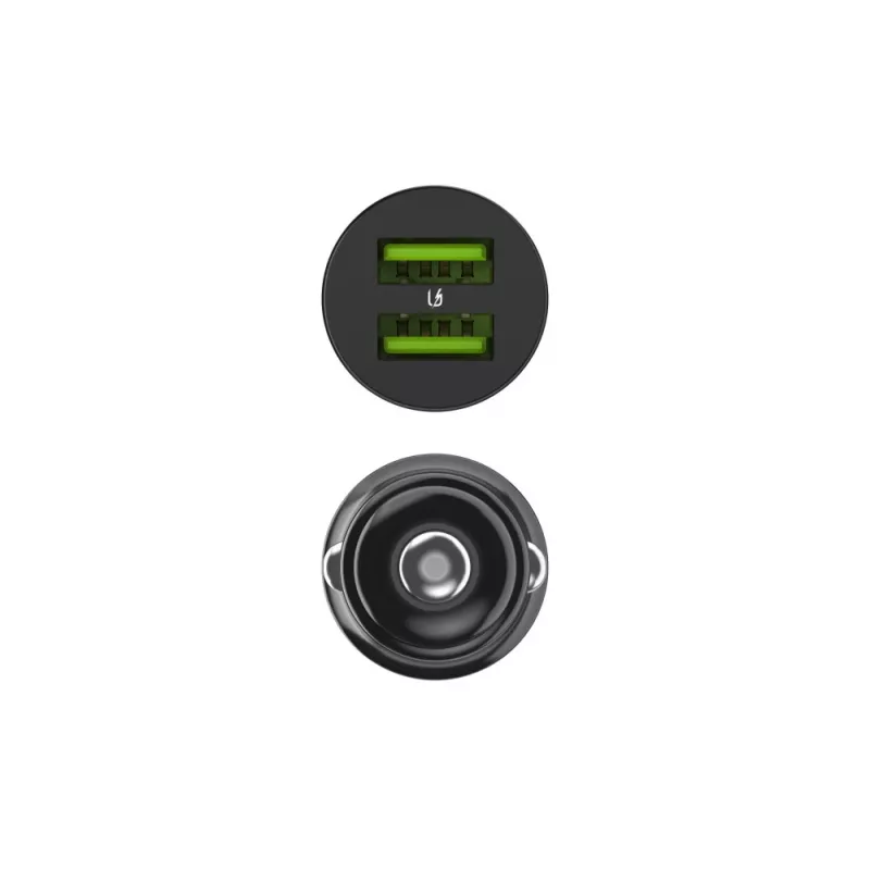 Automobilinis / patalpų kroviklis Green Cell CADM-GC-36AA 36 W 2× USB-A juodas, skirtas 3,6–12 V maitinimo šaltiniui