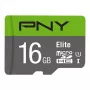 PNY Micro Sd Elite 16GB Class 10 Uhs-i U1 + SD adapteris Skaitymas 100 Mb/s