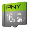 PNY Micro Sd Elite 16GB Class 10 Uhs-i U1 + SD adapteris Skaitymas 100 Mb/s