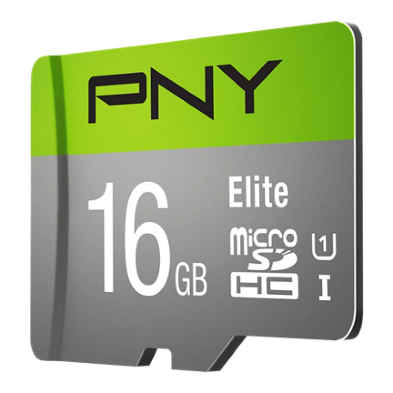 PNY Micro Sd Elite 16GB Class 10 Uhs-i U1 + SD adapteris Skaitymas 100 Mb/s