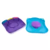 Kinetic Sand , SquishMotion, Velykų dovanėlės, 1 svaras formuojamo žaidimų smėlio, antspaudas ir 5 įrankiai, laikymo dėklas, sensoriniai žaislai nuo 5 metų