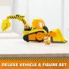 Rubble & Crew , Bark Yard Deluxe buldozeris, statybinis sunkvežimis, žaislas su šviesomis, garsais ir Rubble figūrėle, vaikiški žaislai berniukams ir mergaitėms nuo 3 metų
