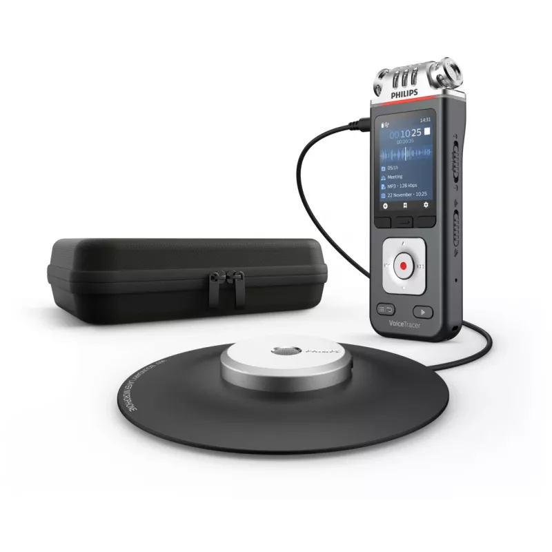 Philips VoiceTracer Juoda, Pilka