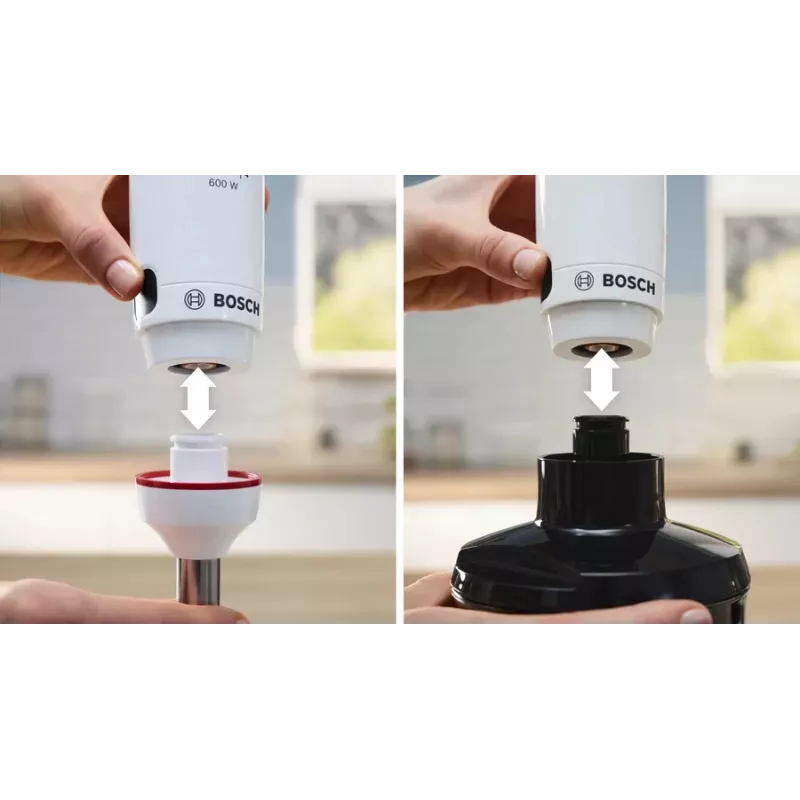 Bosch Serie 4 MSM4W221 trintuvas 0,6 L Panardinamasis trintuvas 600 W Balta