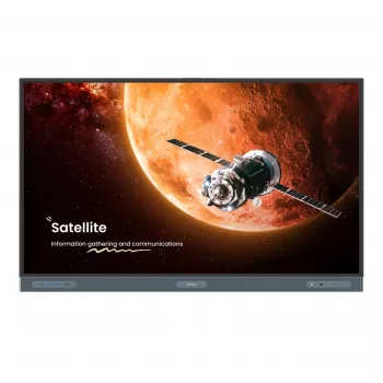 BenQ RP7504 interaktyvi lenta 190,5 cm (75 col.) 3840 x 2160 pikselių Liečiamas ekranas Juoda