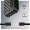 Axagon EEM2-20G USB-C 20Gbps - M.2 NVMe SSD ARMORED dėžutė, SSD korpusas, M.2, M.2, NVMe-oF, PCI Express, 20 Gbit/s, USB jungtis, juoda