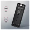 Axagon EEM2-20G USB-C 20Gbps - M.2 NVMe SSD ARMORED dėžutė, SSD korpusas, M.2, M.2, NVMe-oF, PCI Express, 20 Gbit/s, USB jungtis, juoda