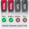 Axagon EEM2-20G USB-C 20Gbps - M.2 NVMe SSD ARMORED dėžutė, SSD korpusas, M.2, M.2, NVMe-oF, PCI Express, 20 Gbit/s, USB jungtis, juoda