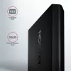 Axagon EEM2-UB2 išorinis USB-C 10 Gbps metalinis dėklas M.2 NVMe SSD diskams. Juodas.