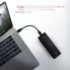 Axagon EEM2-UB2 išorinis USB-C 10 Gbps metalinis dėklas M.2 NVMe SSD diskams. Juodas.