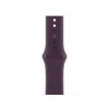 APPLE 42 mm slyvų spalvos sportinis dirželis – M/L