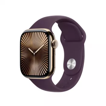 APPLE 42 mm slyvų spalvos sportinis dirželis – M/L