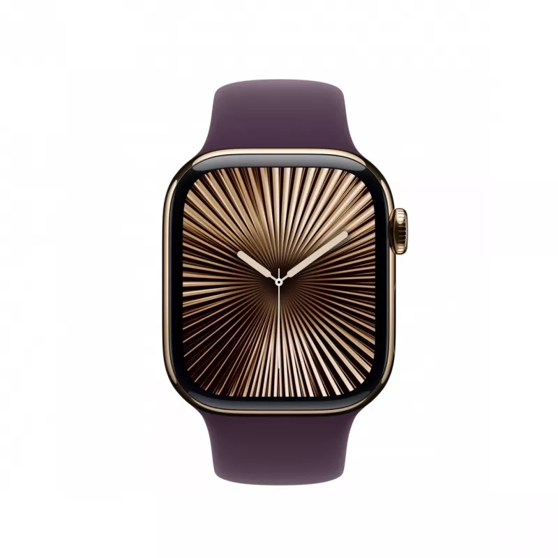 APPLE 42 mm slyvų spalvos sportinis dirželis – M/L