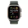 APPLE 49mm Green Trail Loop - S/m - Natural Titanium Finish