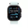 APPLE 49 mm ledo mėlynos spalvos „Ocean“ juostelės ilgintuvas – juodo titano apdaila