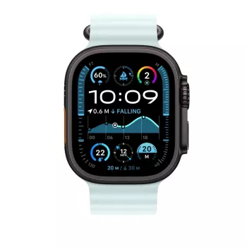 APPLE 49 mm ledo mėlynos spalvos „Ocean“ juostelės ilgintuvas – juodo titano apdaila