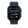 APPLE 49mm juoda Ocean dirželio prailginimo dalis – juodos spalvos titano apdaila