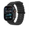 APPLE 49mm juoda Ocean dirželio prailginimo dalis – juodos spalvos titano apdaila