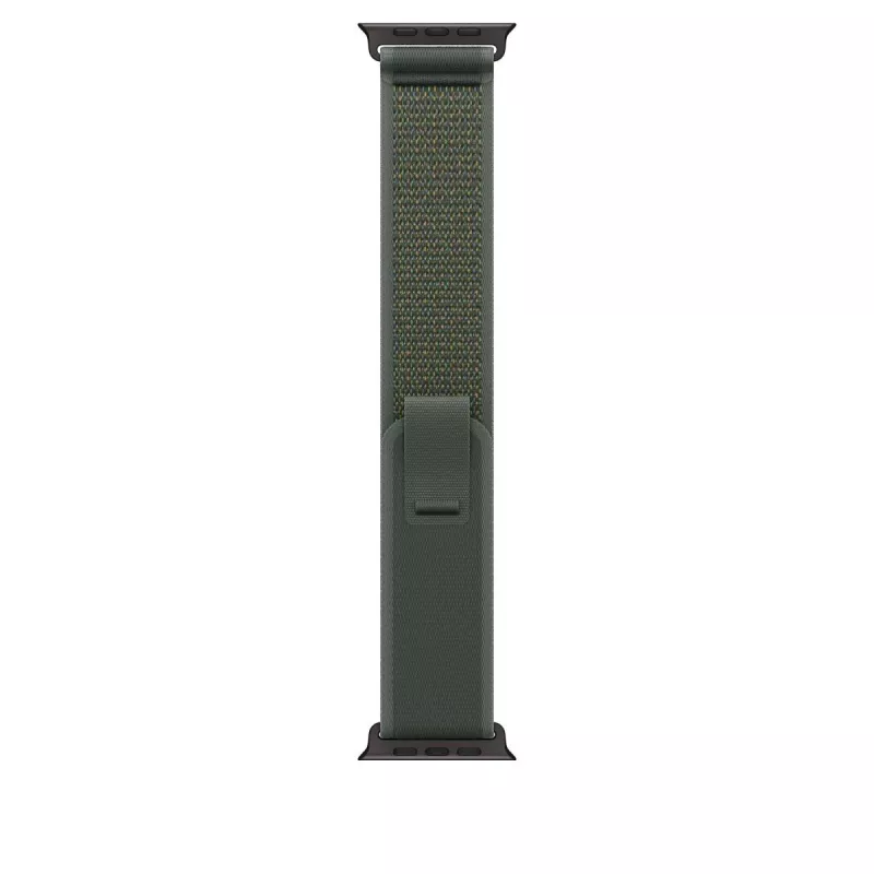 Band Apple 49mm Green Trail Loop S/M Juoda Titanium Finish