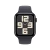 Išmanusis laikrodis „Apple Watch SE GPS 44 mm“ vidurnakčio aliuminio korpusas juodas