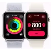 Išmanusis laikrodis „Apple Watch SE GPS 44 mm“ vidurnakčio aliuminio korpusas juodas
