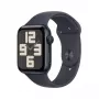 Išmanusis laikrodis „Apple Watch SE GPS 44 mm“ vidurnakčio aliuminio korpusas juodas
