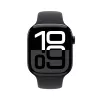 Išmanusis laikrodis Apple Watch Series 10 GPS 46 mm itin juodas aliuminio korpusas MWWP3ET/A