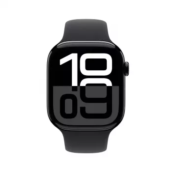 Išmanusis laikrodis Apple Watch Series 10 GPS 46 mm itin juodas aliuminio korpusas MWWP3ET/A