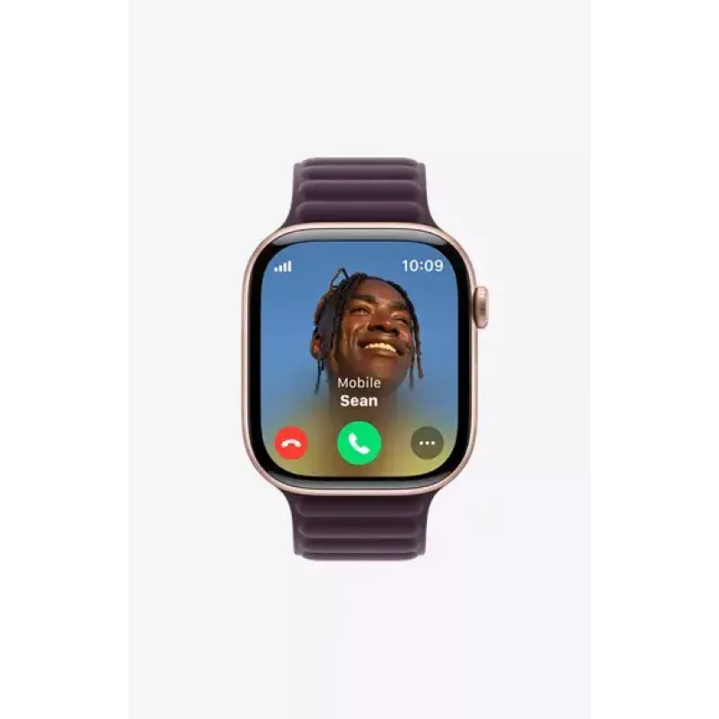 Išmanusis laikrodis Apple Watch Series 10 GPS 46 mm itin juodas aliuminio korpusas MWWP3ET/A
