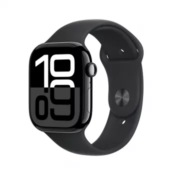 Išmanusis laikrodis Apple Watch Series 10 GPS 46 mm itin juodas aliuminio korpusas MWWP3ET/A
